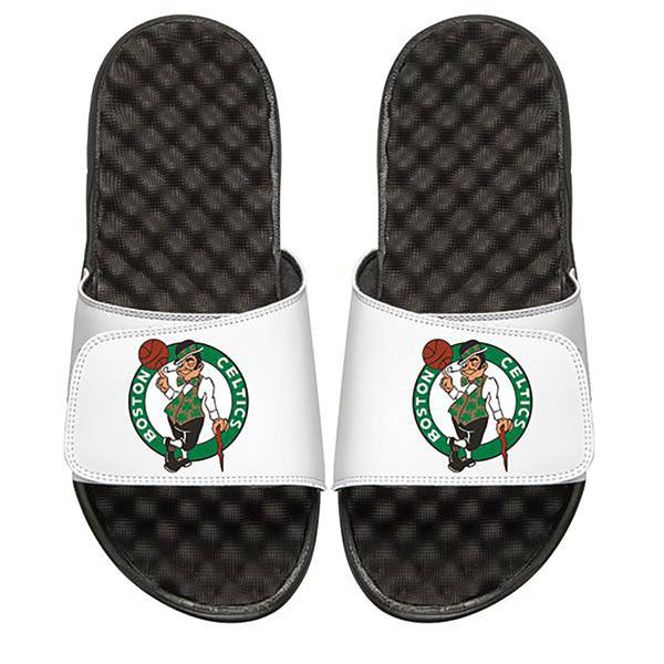 Islide Youth Custom Boston Celtics Sandals
