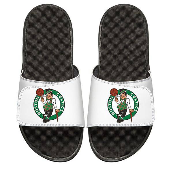 ISlide Custom Boston Celtics Sandals