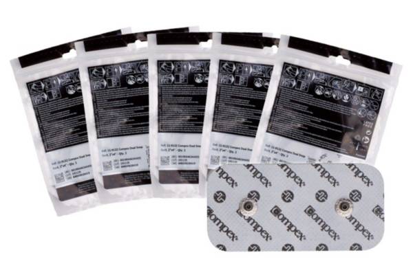 Compex Performance Electrodes 2” x 4” Dual Snap Pads 5 Pack product image
