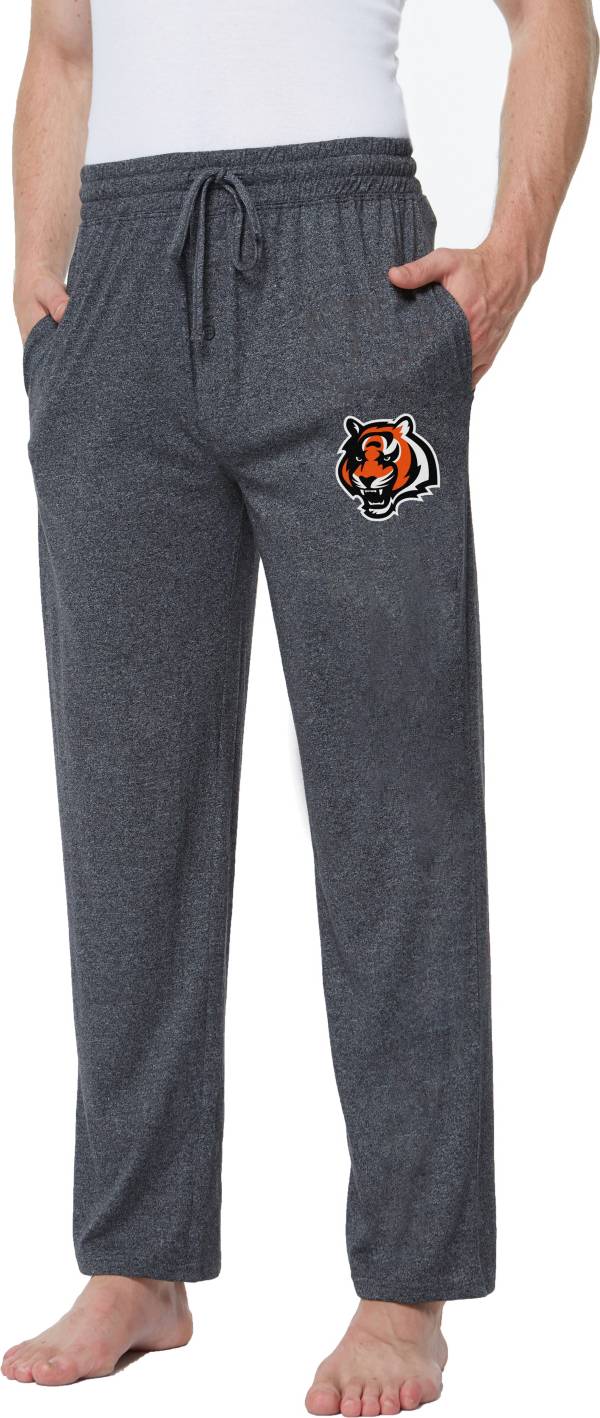 Concepts Sport Men's Cincinnati Bengals Quest Charcoal Jersey Pants