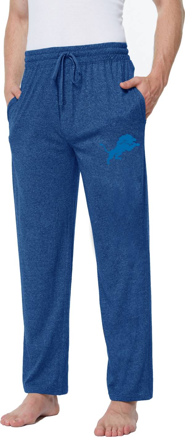 Concepts Sport Men's Detroit Lions Quest Royal Jersey Pants