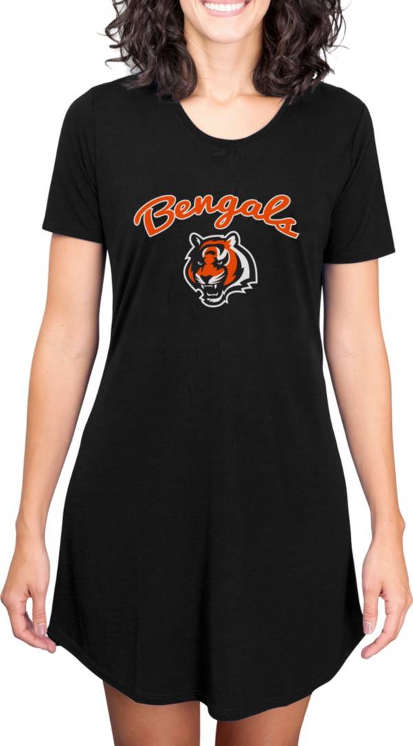 Concepts Sport Women's Cincinnati Bengals Black Nightshirt