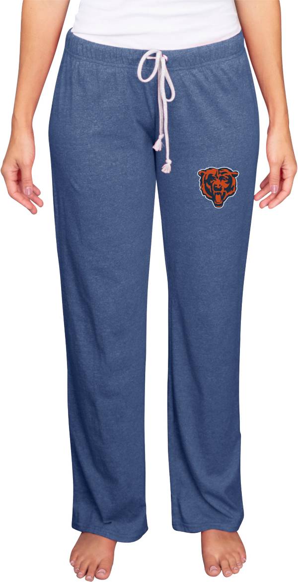 Concepts Sport Women's Chicago Bears Quest Navy Pants