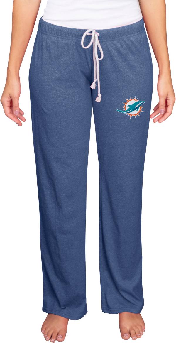 Concepts Sport Women's Miami Dolphins Quest Navy Pants