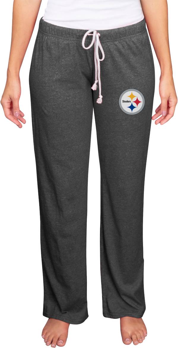 Concepts Sport Women's Pittsburgh Steelers Quest Grey Pants