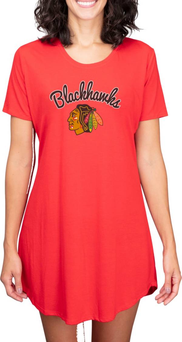 Concepts Sport Women's Chicago Blackhawks Marathon Nightshirt