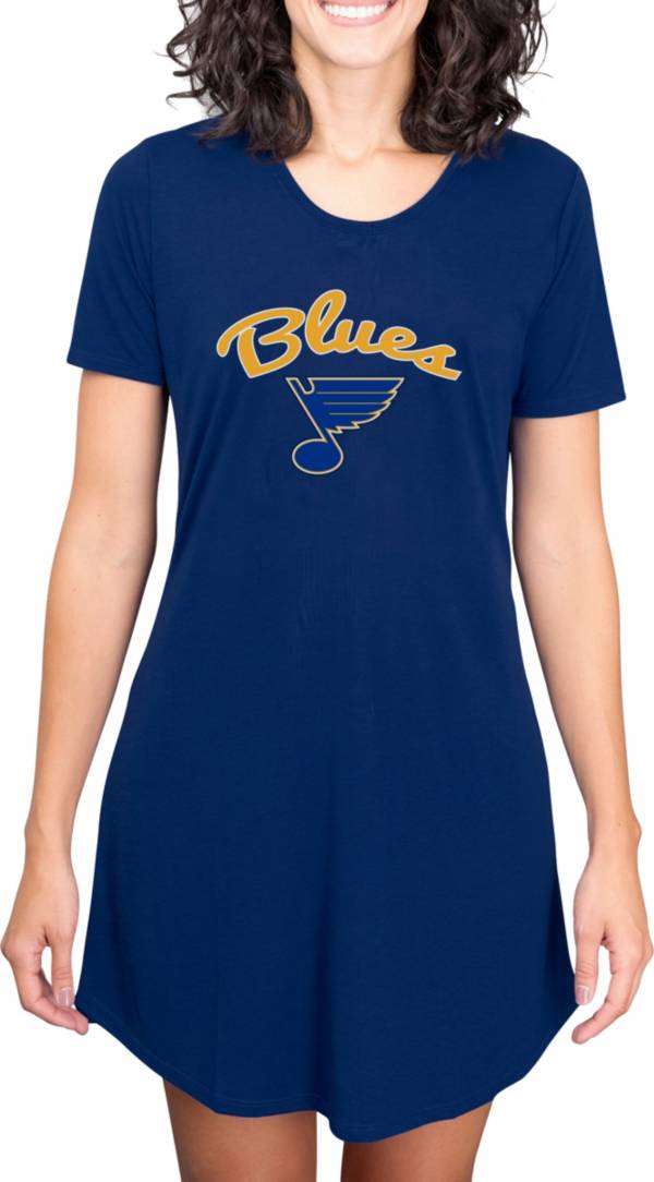 Concepts Sport Women's St. Louis Blues Marathon Nightshirt