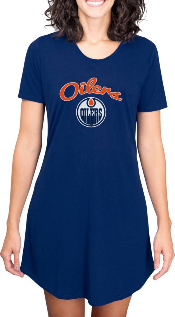 Concepts Sport Women's Edmonton Oilers Marathon Nightshirt