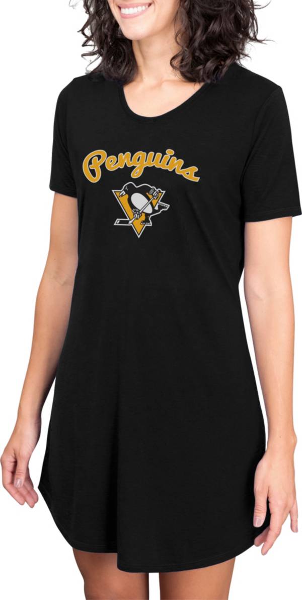 Concepts Sport Women's Pittsburgh Penguins Marathon Nightshirt