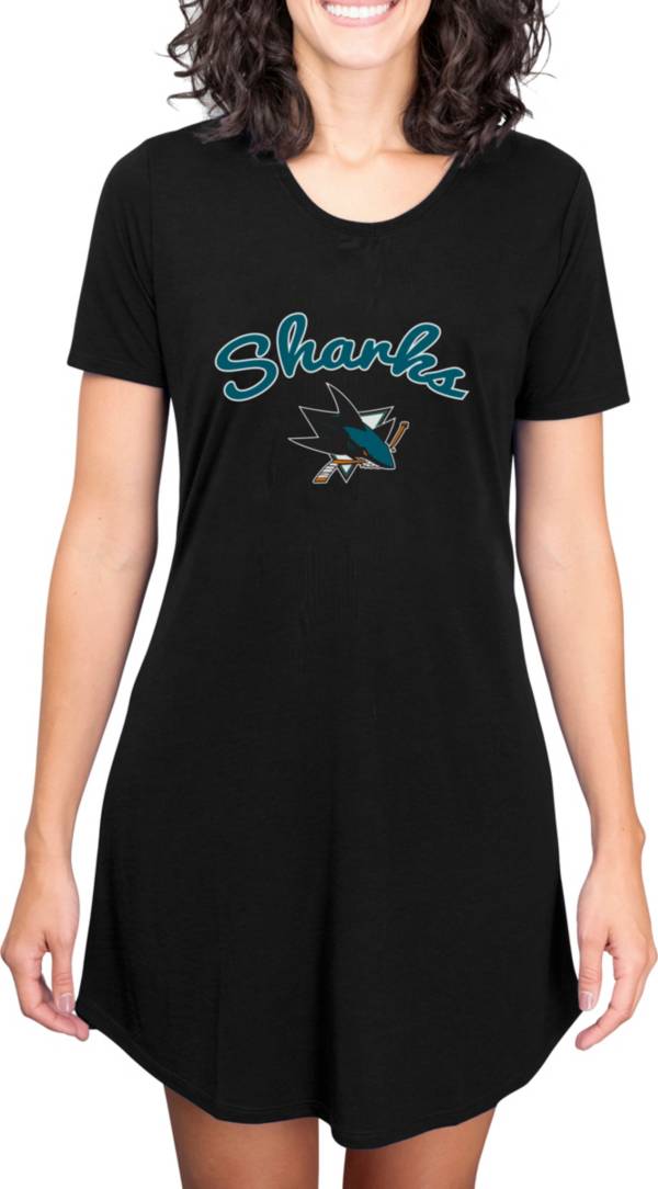 Concepts Sport Women's San Jose Sharks Marathon Nightshirt