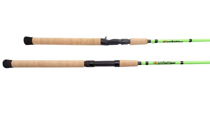 castaway croaker smoker spinning rod