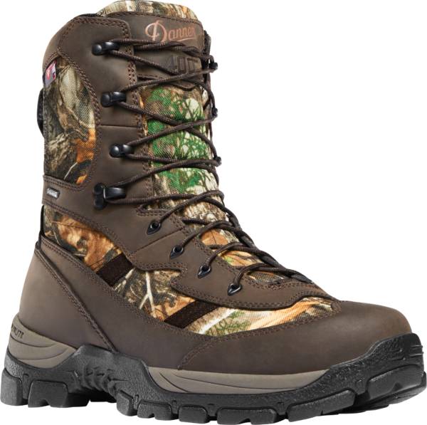 Danner Men's Alsea 8" Realtree Edge 400g Waterproof Hunting Boots