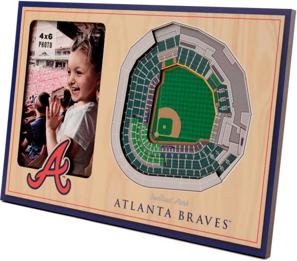 You the Fan Atlanta Braves 3D Picture Frame