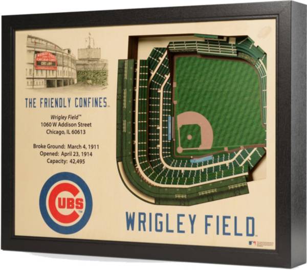 You the Fan Chicago Cubs 25-Layer StadiumViews 3D Wall Art