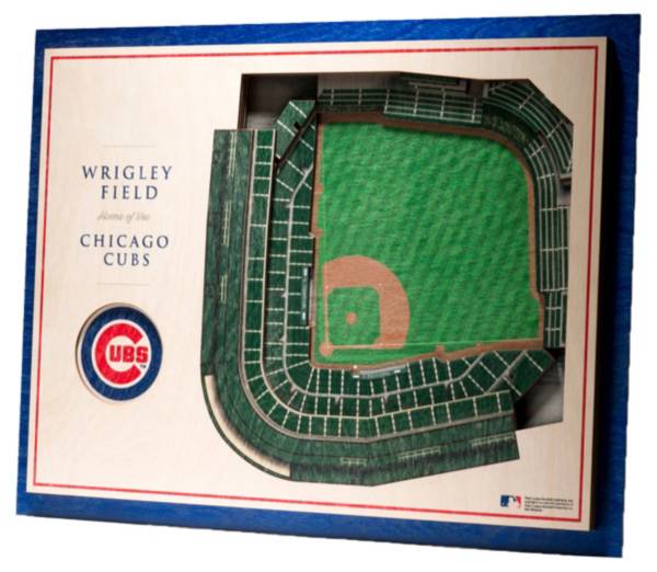 You the Fan Chicago Cubs 5-Layer StadiumViews 3D Wall Art