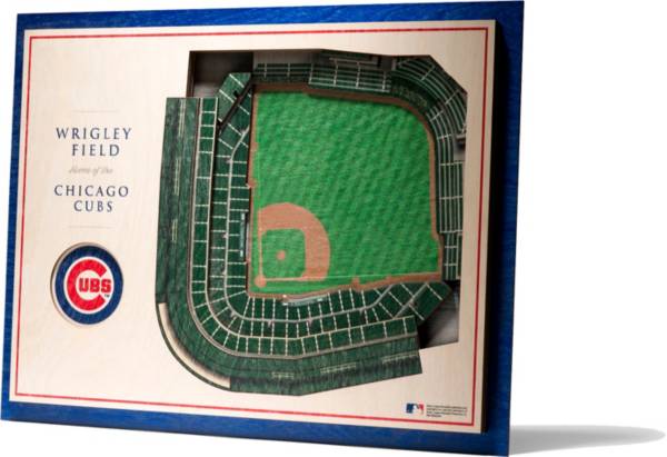 You the Fan Chicago Cubs 5-Layer StadiumViews 3D Wall Art product image