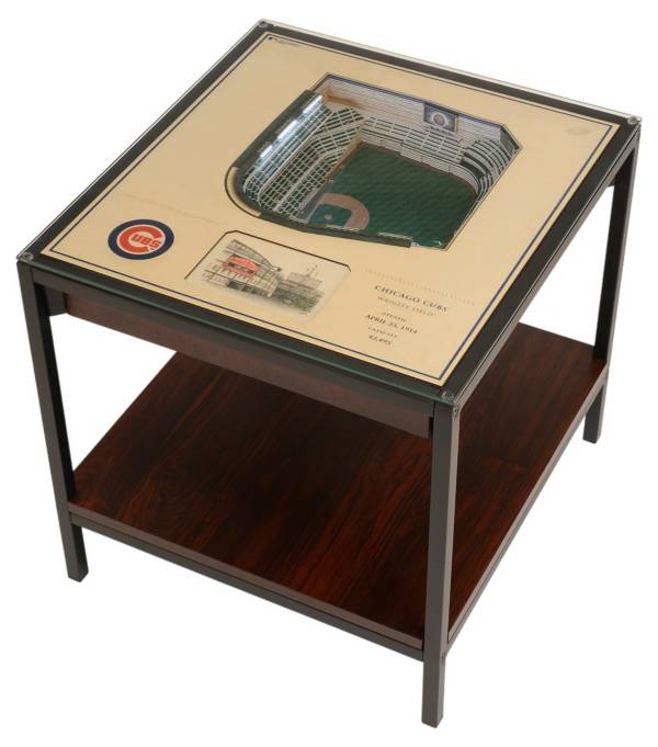 You The Fan Chicago Cubs 25-Layer StadiumViews Lighted End Table