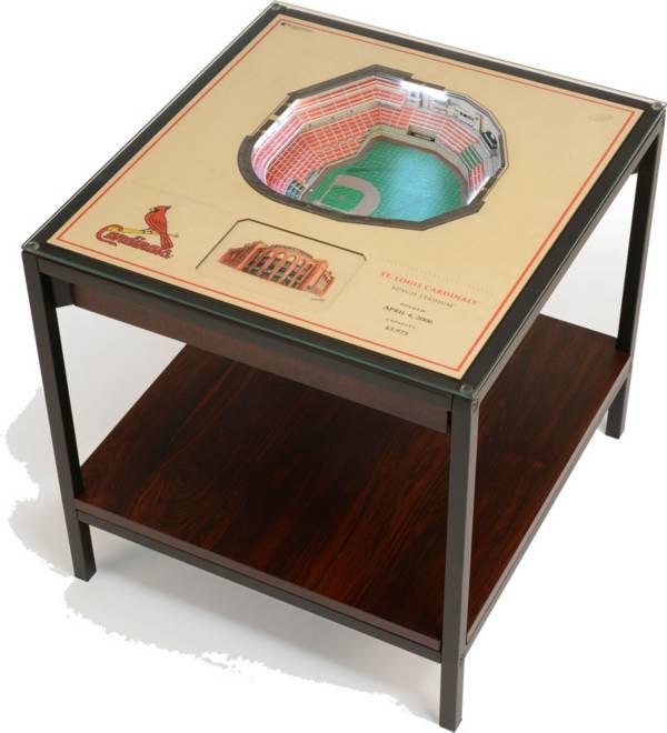 You The Fan St. Louis Cardinals 25-Layer StadiumViews Lighted End Table product image