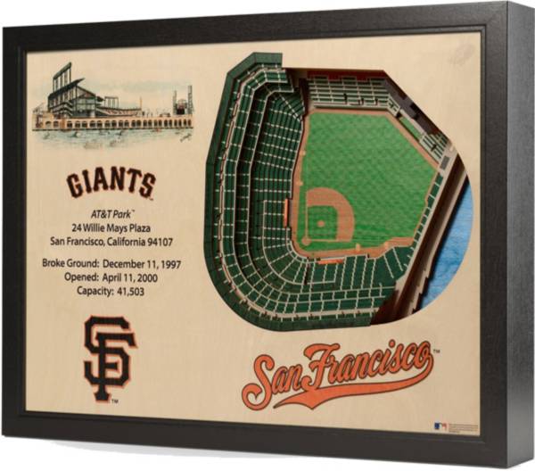 You the Fan San Francisco Giants 25-Layer StadiumViews 3D Wall Art