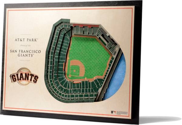 You the Fan San Francisco Giants 5-Layer StadiumViews 3D Wall Art