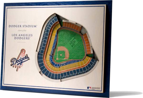 You the Fan Los Angeles Dodgers 5-Layer StadiumViews 3D Wall Art product image