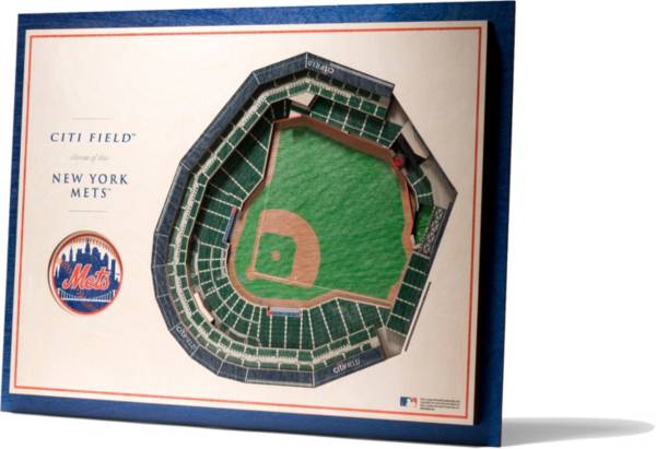 You the Fan New York Mets 5-Layer StadiumViews 3D Wall Art