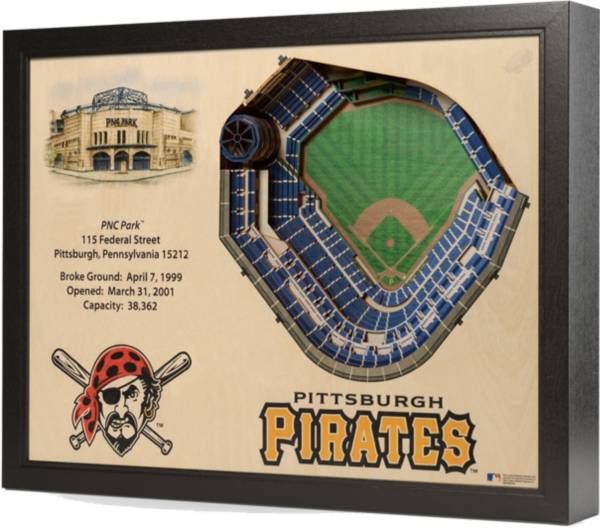 You the Fan Pittsburgh Pirates 25-Layer StadiumViews 3D Wall Art product image