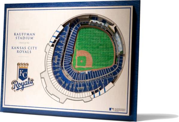 You the Fan Kansas City Royals 5-Layer StadiumViews 3D Wall Art product image