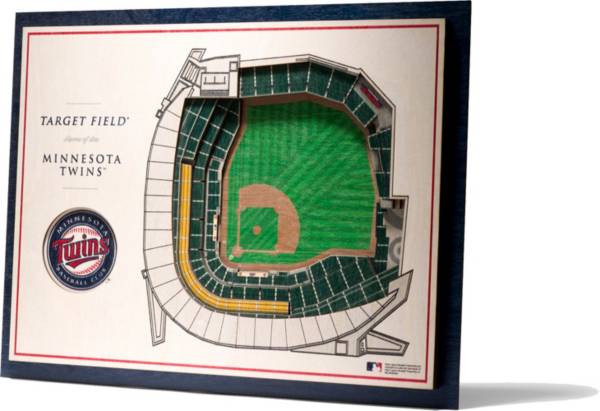 You the Fan Minnesota Twins 5-Layer StadiumViews 3D Wall Art