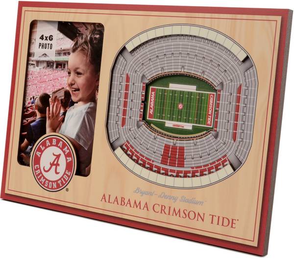 You the Fan Alabama Crimson Tide 3D Picture Frame