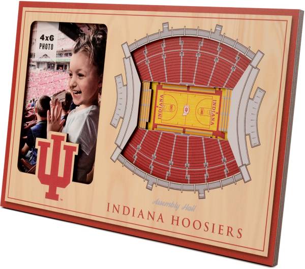 You the Fan Indiana Hoosiers 3D Picture Frame