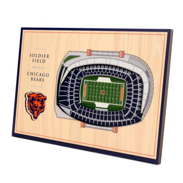 You the Fan Chicago Bears Stadium Views Desktop 3D Picture product image
