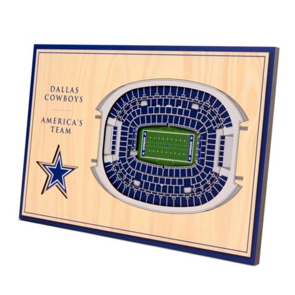 You the Fan Dallas Cowboys 5-Layer StadiumViews 3D Wall Art