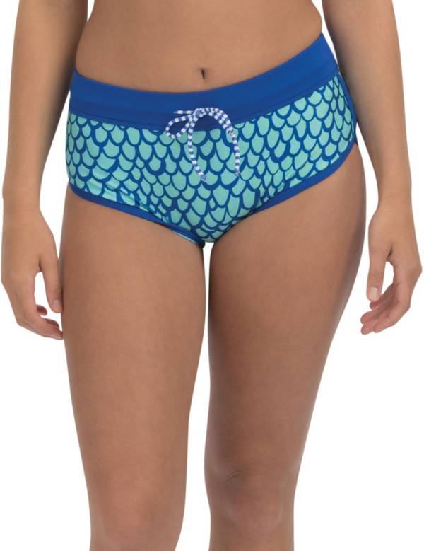 Dolfin Women's Uglies Revibe Print Boyshort Swim Bottoms