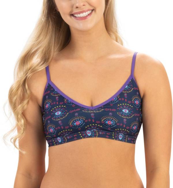 Dolfin Women's Revibe Print Strappy Bikini Top