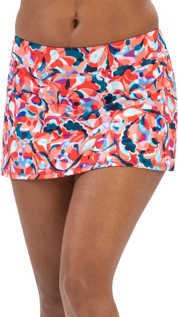 Dolfin Women's Aquashape Print A-Line Swim Skirt