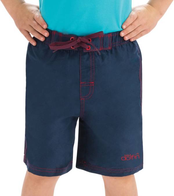 Dolfin Youth Solid Swim Trunks