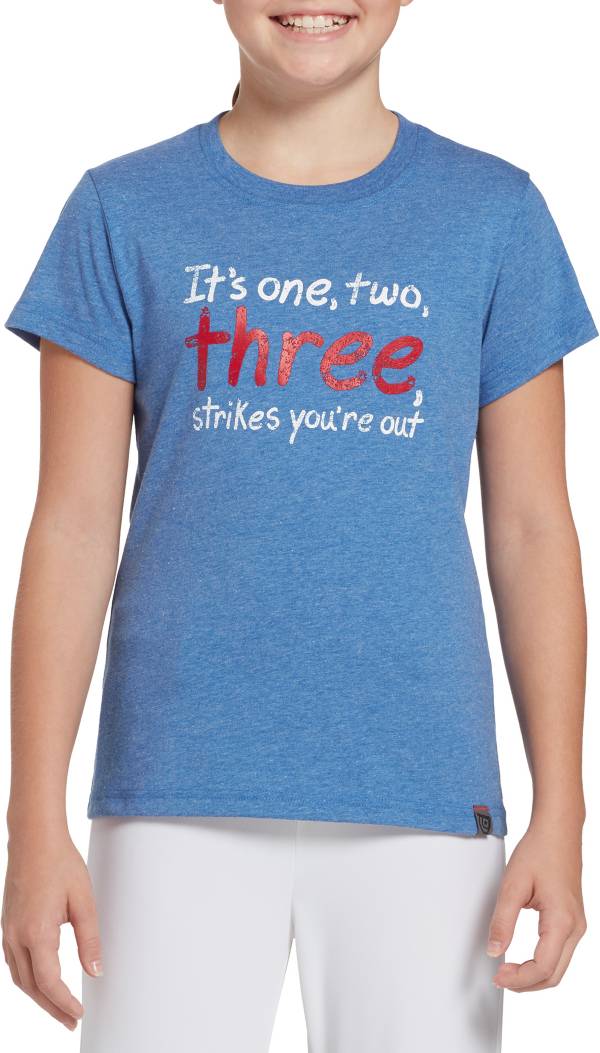 DICK'S Sporting Goods Girls' Ball Park Series Softball Graphic T-Shirt