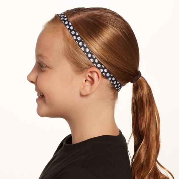 4 Pieces Women Girls Softball Headbands Non-Slip Adjustable Hairbands for Sport Activities