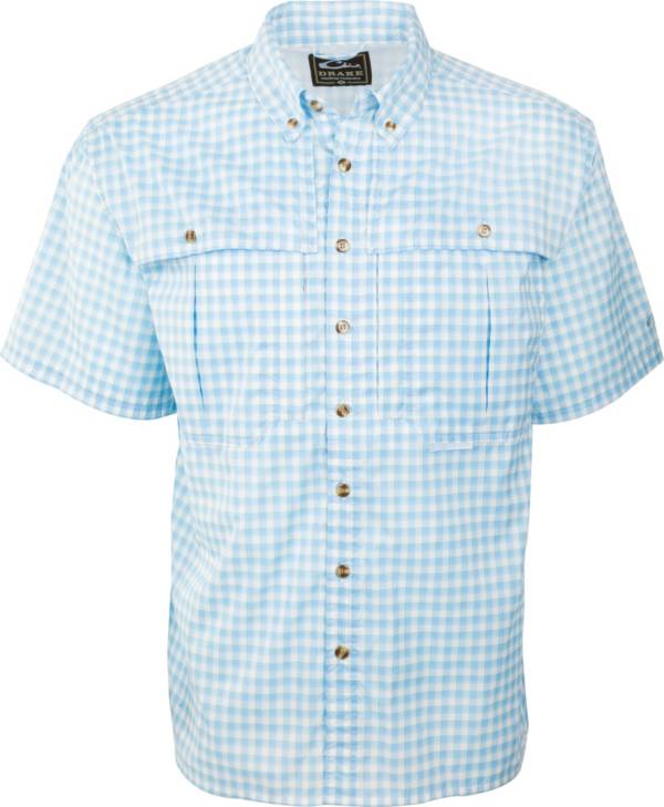 Drake Waterfowl Men's FeatherLite Plaid Wingshooter Short Sleeve Button Down Shirt