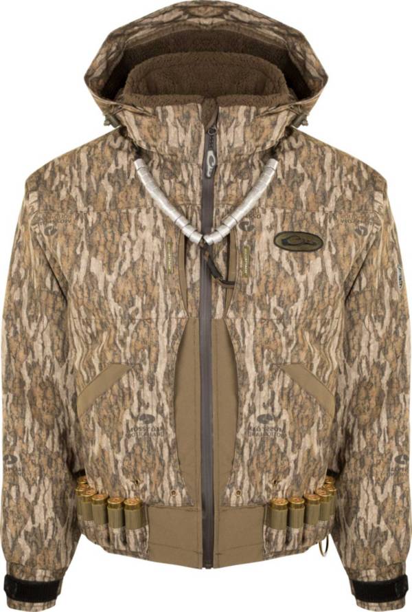 Drake Waterfowl Men's Guardian Elite Flooded Timber Shell Weight Hunting Jacket