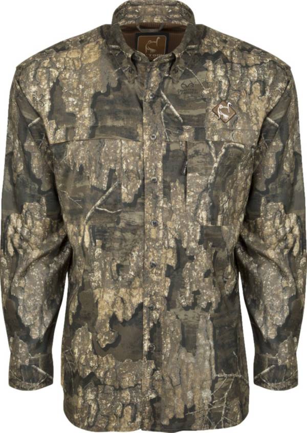 Drake Waterfowl Men's Tech 1/4 Zip Mesh Back Flyweight Turkey Hunting Shirt