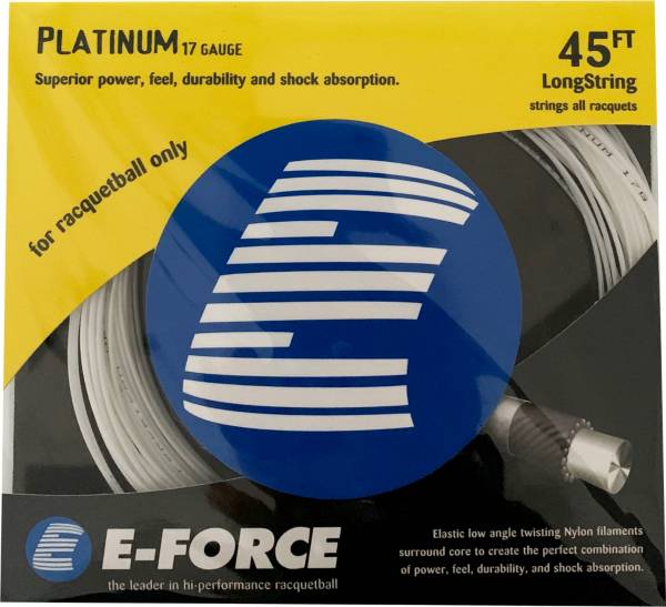 E-Force Platinum 17 Gauge Racquetball String