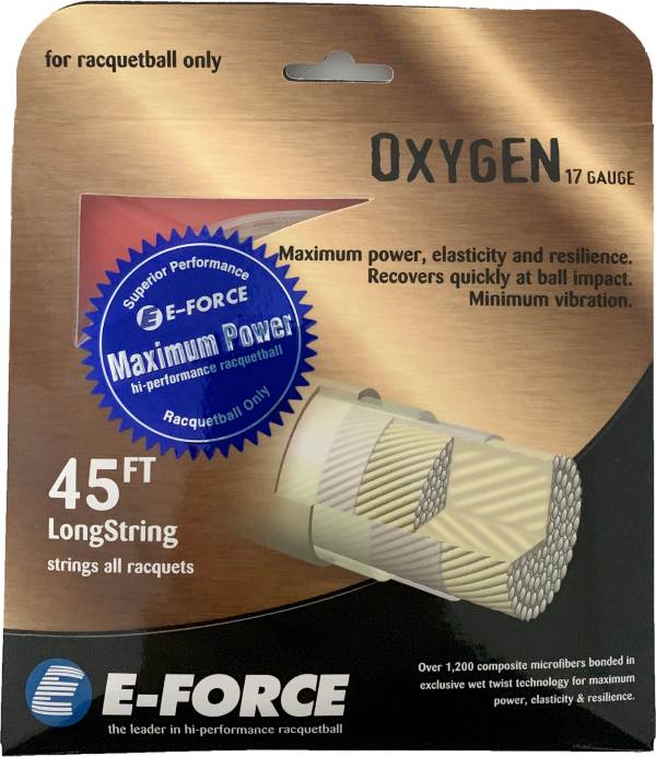 E-Force Oxygen 17 Gauge Racquetball String | Dick's Sporting Goods