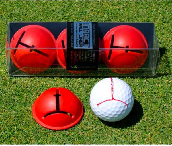 Eyeline Golf Impact Ball Liner by Hank Haney - 3 Pack