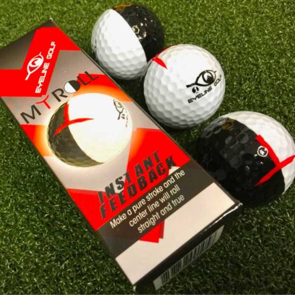 Eyeline Golf MyRoll 2-Color Golf Ball product image