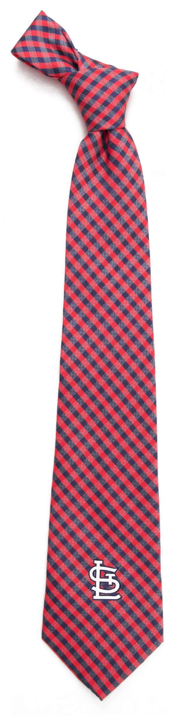 Eagles Wings St. Louis Cardinals Gingham Necktie