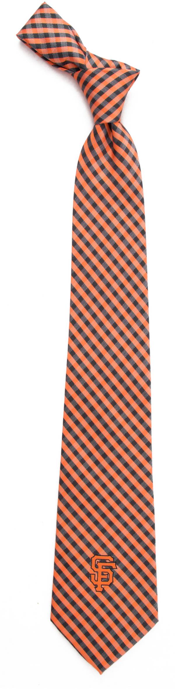 Eagles Wings San Francisco Giants Gingham Necktie