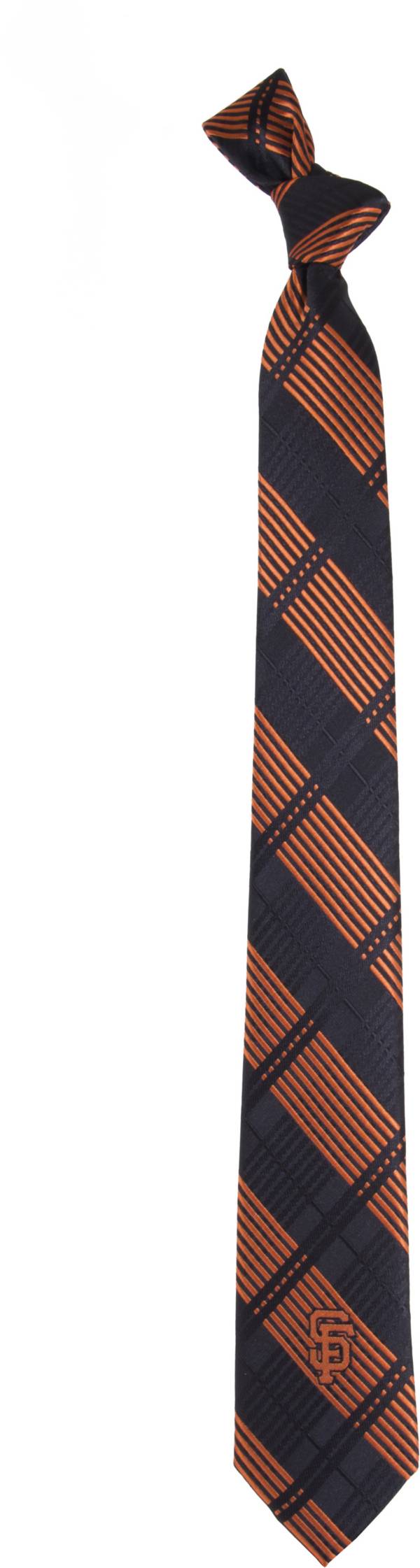 Eagles Wings San Francisco Giants Skinny Plaid Necktie