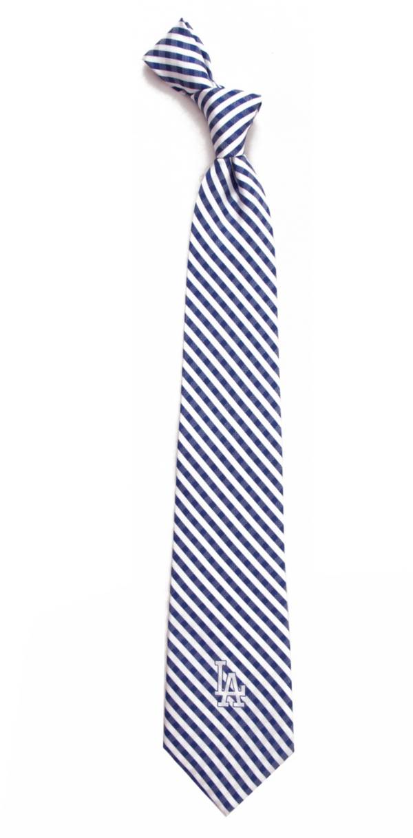 Eagles Wings Los Angeles Dodgers Gingham Necktie